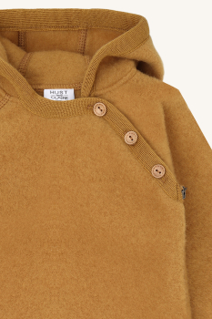 Hust&Claire - HCMevi Hood Wool/ Wollfleeceoverall old mustard/ senfgelb